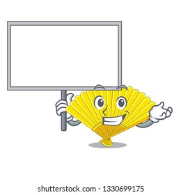 Bring board folding cartoon fan in the bag