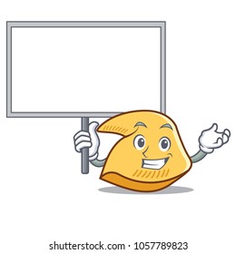 Bring board fortune cookie character cartoon