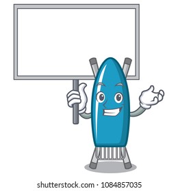 Bring board iron board character cartoon