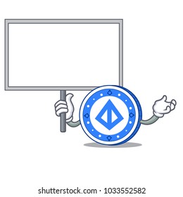 Bring board loopring coin character cartoon