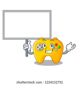 Bring board modern game shaped controller cartoon wood