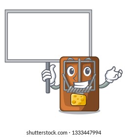 Bring board mousetrap in the a character shape