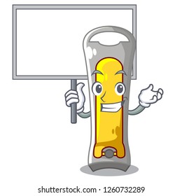 Bring board nail cutter shape on a cartoon