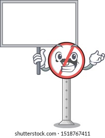 Bring board no honking isolatede with the cartoon