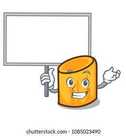 Bring board rigatoni character cartoon style