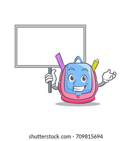 Bring board school bag character cartoon