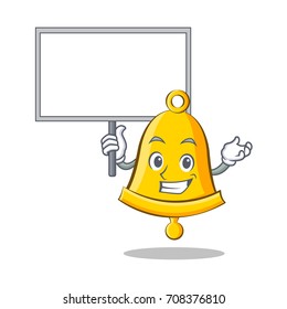 Bring board school bell character cartoon Bring board school bell character cartoon