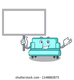 Bring board sofa character cartoon style