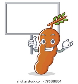 Bring board tamarind character cartoon style