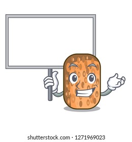 Bring board tempeh fried in the shape cartoon