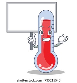 Bring board thermometer character cartoon collection