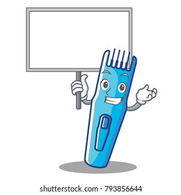 Bring board trimmer character cartoon style
