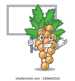 Bring board white currant isolated with the cartoons