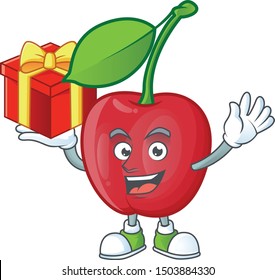 Bring gift bing cherries fresh for design character