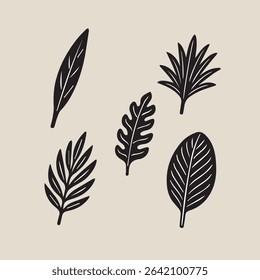bring the lush beauty of the tropics into your creative work with this versatile collection high-quality tropical leaf brushes