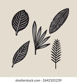 bring the lush beauty of the tropics into your creative work with this versatile collection high-quality tropical leaf brushes