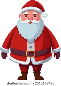 Bring the magic of the holiday season to your projects with this vibrant illustration of Santa Claus! Perfect for creating festive vibes in marketing materials, greeting cards, or any creative endeavo