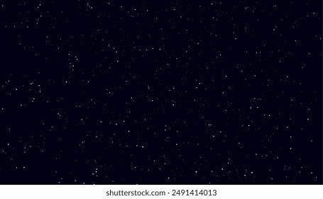 bring night space wallpaper with glowing starfield vector