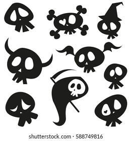 Bring set. Halloween background