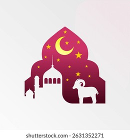 Bring the spirit of Eid al-Adha into your designs with this captivating collection of Islamic-themed vectors. Each element is crafted with a modern touch while maintaining traditional essence