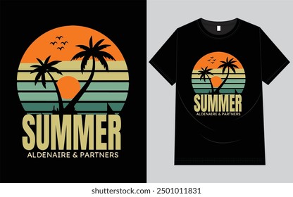 Bring Summer on the sunshine t-shirt design 