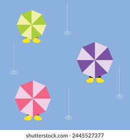 bring umbrella in rainy day