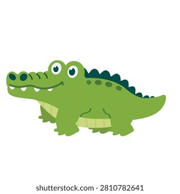 Bringing a cheerful wildlife theme with a friendly alligator character that appeals to young audiences. Ideal for educational materials, children's books, classroom resources, stickers, posters, presentations and nursery decorations.