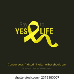 Bringing Hope to Life Bladder Cancer Awareness Template