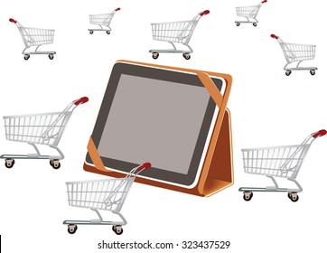 brings tablet e-book