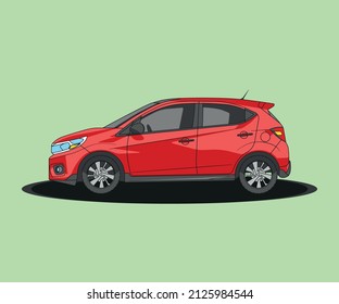 Brio car with flat design vector