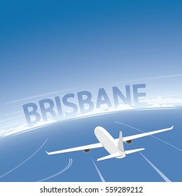 Brisbane Skyline Flight Destination