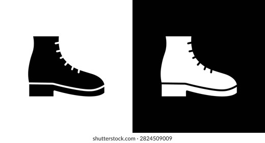 brisk boots icon simple artwork collection