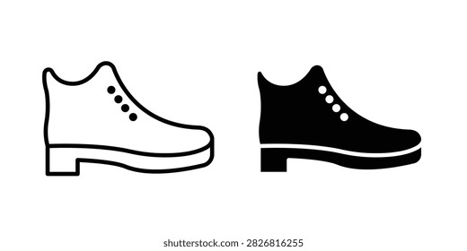 brisk boots icon simple artwork collection. EPS10