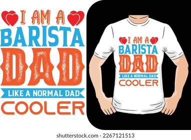 Je suis un père de Brista comme un créateur de t-shirt normal et cool