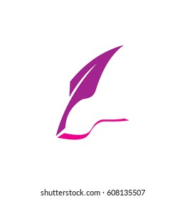 bristle icon logo element pen 