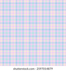 Britain background seamless textile, tracery fabric check vector. Invitation pattern texture tartan plaid in light and cyan colors palette.