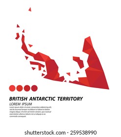 British Antarctic Territory geometric concept design
