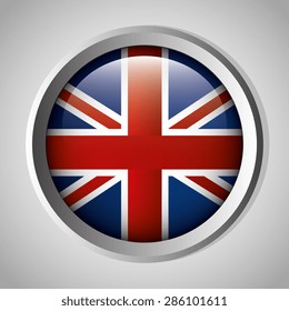 British design over white background, vector illustration.