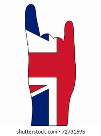 British finger signal
