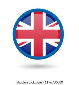British Flag Button