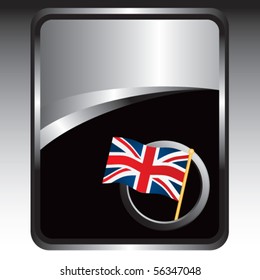 British flag silver display