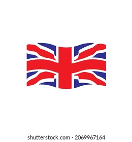 British flag, United Kingdom Flag Vector