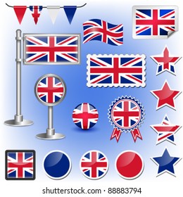 british flag vector svg