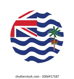 British Indian Ocean Territory Flag British Stock Vector (Royalty Free ...