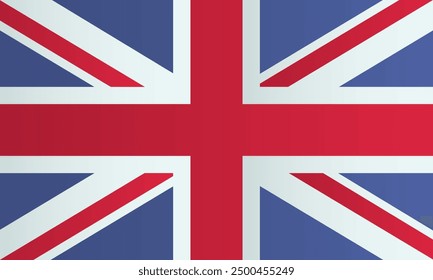 British national flag. Great Britan England identity