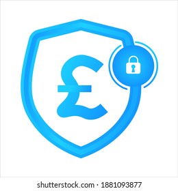 British pound Sign. Icon for use in your web projects or mobile applications.