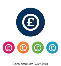 British Pound Sterling symbol.