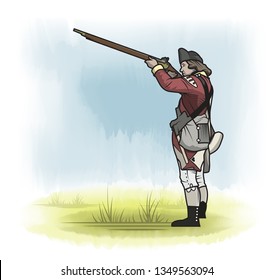 British Red Coat Soldier