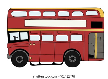 British Red Double Decker Bus
