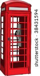 British red phone booth in London